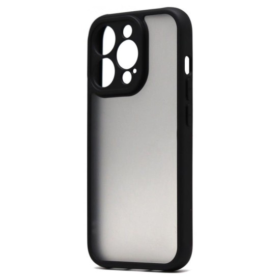 Θήκη TPU & PC inos Apple iPhone 14 Pro Flame Μαύρο Θήκη TPU & PC inos Apple iPhone 14 Pro Flame Μαύρο