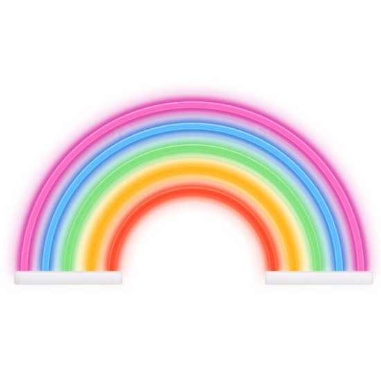 Neon LED Forever Light FLNE14X RAINBOW (USB/Μπαταρίας & On/Off) Πολύχρωμο Neon LED Forever Light FLNE14X RAINBOW (USB/Μπαταρίας & On/Off) Πολύχρωμο