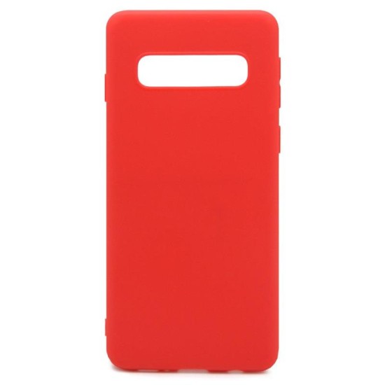 Θήκη Soft TPU inos Samsung G975F Galaxy S10 Plus S-Cover Κόκκινο Θήκη Soft TPU inos Samsung G975F Galaxy S10 Plus S-Cover Κόκκινο