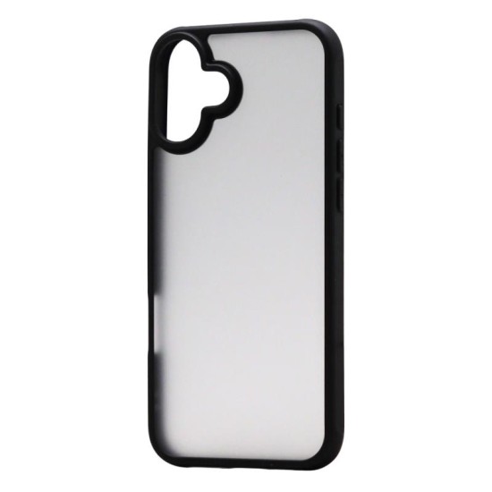Θήκη TPU & PC inos Apple iPhone 16 Plus Flame Μαύρο Θήκη TPU & PC inos Apple iPhone 16 Plus Flame Μαύρο