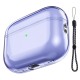 Θήκη PC AhaStyle WG94 Apple AirPods Pro 2 (2022) Διάφανο-Μωβ Θήκη PC AhaStyle WG94 Apple AirPods Pro 2 (2022) Διάφανο-Μωβ