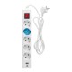 Πολύπριζο GSC 5 Θέσεων με Διακόπτη, Θύρες 1xUSB A, 1xUSB C & Καλώδιο 1.4m (3 x 1.5mm) Λευκό Πολύπριζο GSC 5 Θέσεων με Διακόπτη, Θύρες 1xUSB A, 1xUSB C & Καλώδιο 1.4m (3 x 1.5mm) Λευκό