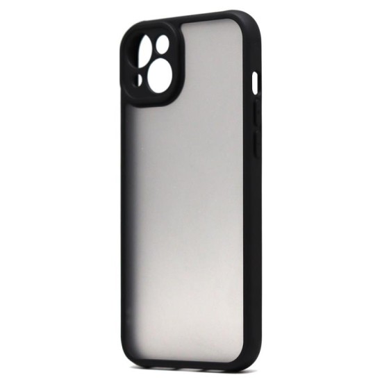 Θήκη TPU & PC inos Apple iPhone 15 Flame Μαύρο