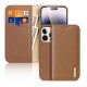 Θήκη Δερμάτινη Dux Ducis Hivo RFID Wallet Apple iPhone 15 Pro Καφέ Θήκη Δερμάτινη Dux Ducis Hivo RFID Wallet Apple iPhone 15 Pro Καφέ