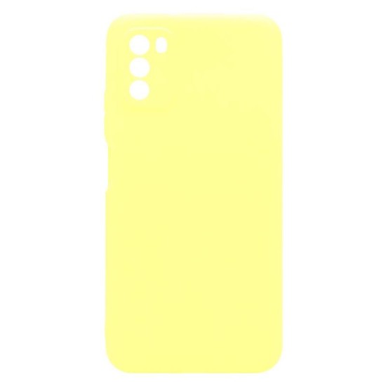 Θήκη Soft TPU inos Xiaomi Poco M3 S-Cover Κίτρινο Θήκη Soft TPU inos Xiaomi Poco M3 S-Cover Κίτρινο