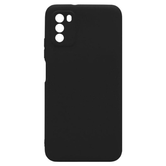 Θήκη Soft TPU inos Xiaomi Poco M3 S-Cover Μαύρο Θήκη Soft TPU inos Xiaomi Poco M3 S-Cover Μαύρο