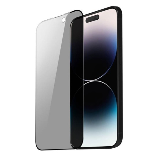 Tempered Glass Full Face Privacy Dux Ducis Apple iPhone 14 Pro Μαύρο (1 τεμ.) Tempered Glass Full Face Privacy Dux Ducis Apple iPhone 14 Pro Μαύρο (1 τεμ.)
