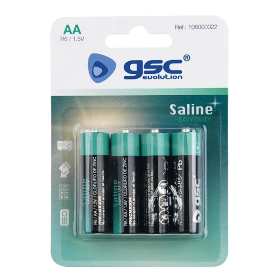 Μπαταρία Heavy Duty GSC Evolution AA R6 (4 τεμ.) Μπαταρία Heavy Duty GSC Evolution AA R6 (4 τεμ.)
