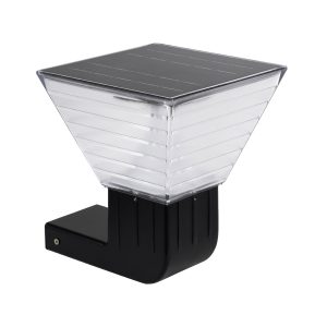 GRACIOUS 90529 Φωτιστικό Κολωνάκι Κήπου LED 10W 330lm 120° με Ενσωματωμένο Φωτοβολταϊκό Panel 6V 2W & Επαναφορτιζόμενη Μπαταρία Li-ion 3.2V 1800mAh με Αισθητήρα Ημέρας-Νύχτας Αδιάβροχο IP65 Θερμό Λευκό 2700K – Ψυχρό Λευκό 6000K – Γκρι Ανθρακί – Μ29 x