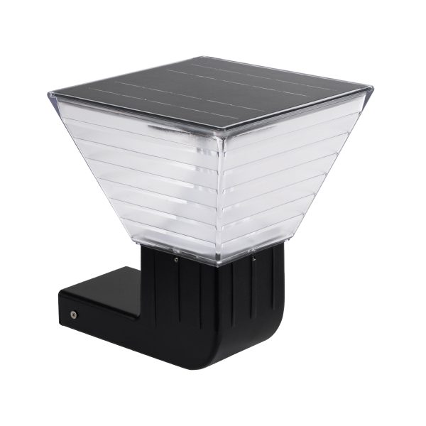 GRACIOUS 90529 Φωτιστικό Κολωνάκι Κήπου LED 10W 330lm 120° με Ενσωματωμένο Φωτοβολταϊκό Panel 6V 2W & Επαναφορτιζόμενη Μπαταρία Li-ion 3.2V 1800mAh με Αισθητήρα Ημέρας-Νύχτας Αδιάβροχο IP65 Θερμό Λευκό 2700K - Ψυχρό Λευκό 6000K - Γκρι Ανθρακί - Μ29 x