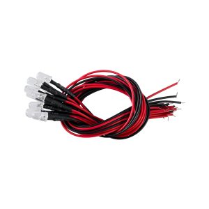 DIODE-LED 73732 Χαμηλής Ισχύος Δίοδος LED 0.3W DC 12V – Φ0.5 x Υ1cm – Κόκκινο – Dimmable – Συσκευασία 10 Τεμαχίων – 2 Χρόνια Εγγύηση