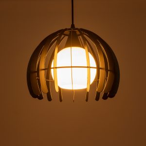 INGLEY 01226 Μοντέρνο Κρεμαστό Φωτιστικό Πλέγμα Μονόφωτο 1 x E27 IP20 Μαύρο Μέταλλο με Λευκό Γυαλί – Μ26 x Π26 x Υ21cm