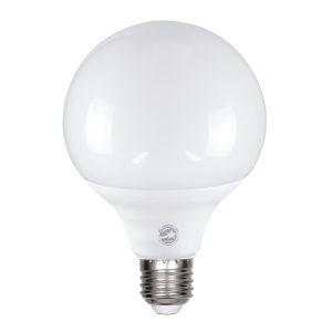 60041 Λάμπα LED E27 G95 Γλόμπος 15W 1410lm 260° AC 220-240V IP20 Φ9.5 x Υ14cm Θερμό Λευκό 2700K – 3 Years Warranty