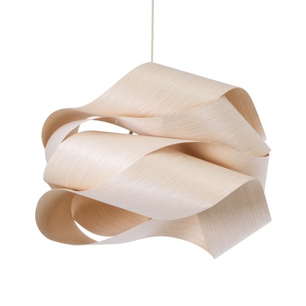 SARDIGNA 02181 Boho Κρεμαστό Φωτιστικό Πλέγμα Μονόφωτο 1 x E27 IP20 Μπεζ Ξύλο - Μ60 x Π60 x Υ30cm - Image 5