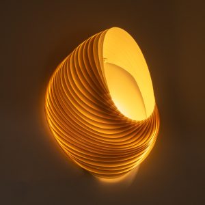SALREL 02224 Boho Επιτοίχιο Φωτιστικό Απλίκα Μονόφωτο 1 x E27 IP20 Μπεζ Ξύλο – Μ30 x Π22 x Υ38cm