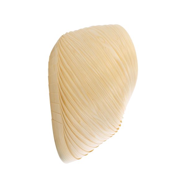 SALREL 02224 Boho Επιτοίχιο Φωτιστικό Απλίκα Μονόφωτο 1 x E27 IP20 Μπεζ Ξύλο - Μ30 x Π22 x Υ38cm - Image 4