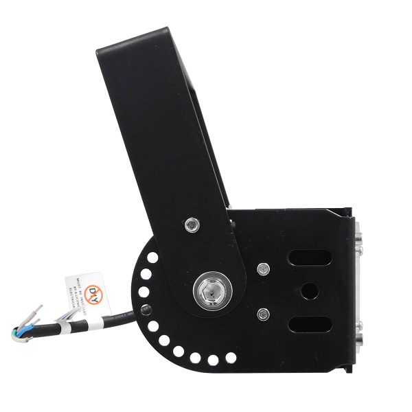 GOLIATH 90100-1 Προβολέας Γηπέδου LED 50W 8000lm SDCM<5 75°*135° Fish Eye Lens AC 100-277V Αδιάβροχο IP65 IK08 Ψυχρό Λευκό 5000K - LUMILEDs SMD Chip & MEANWELL Driver - Μαύρο Χυτό Αλουμίνιο - Μ32 x Π12 x Υ9cm - 5 Χρόνια Εγγύηση - Image 3