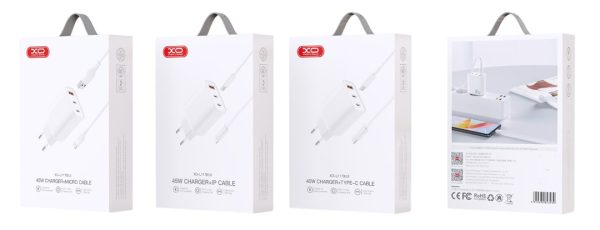 XO L117 (EU) PD45W/QC18W Φορτιστής Γρήγορης Φόρτισης με Micro - Image 3