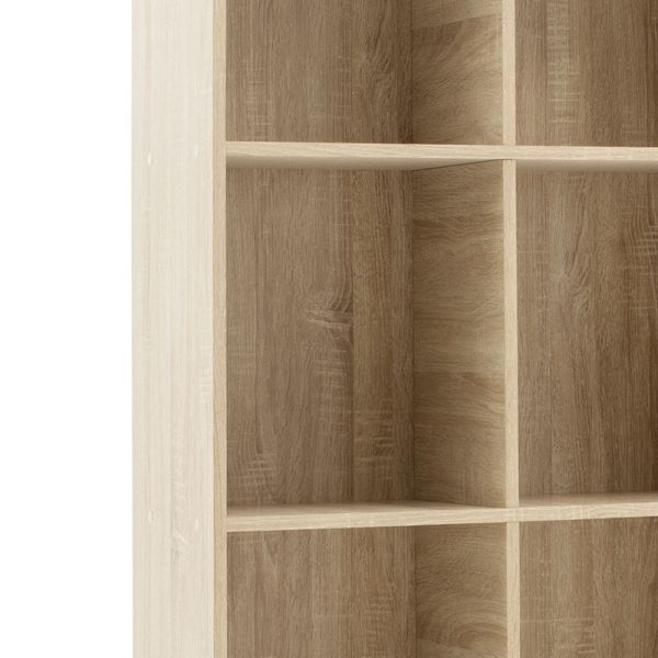 Βιβλιοθήκη FIRENZE  χρώμα sonoma 107x28,6x178εκ - Image 3