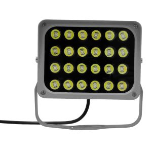 FLOOD-XENA 05022 Προβολέας Σποτ Wall Washer LED 24W 2880lm 10° AC 220-240V Αδιάβροχο IP65 Ψυχρό Λευκό 6000K – Γκρι Ανθρακί – Μ18 x Π13.5 x Υ18cm – 3 Χρόνια Εγγύηση