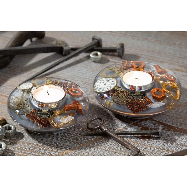 Θήκη Ρεσώ  Steampunk Πολύχρωμο Γυαλί 5cm - Image 2