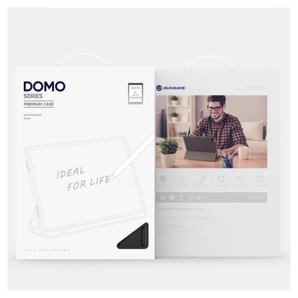 Θήκη TPU Flip Shock Proof Dux Ducis Domo Apple iPad Air 13.0" (2024) Μαύρο - Image 3