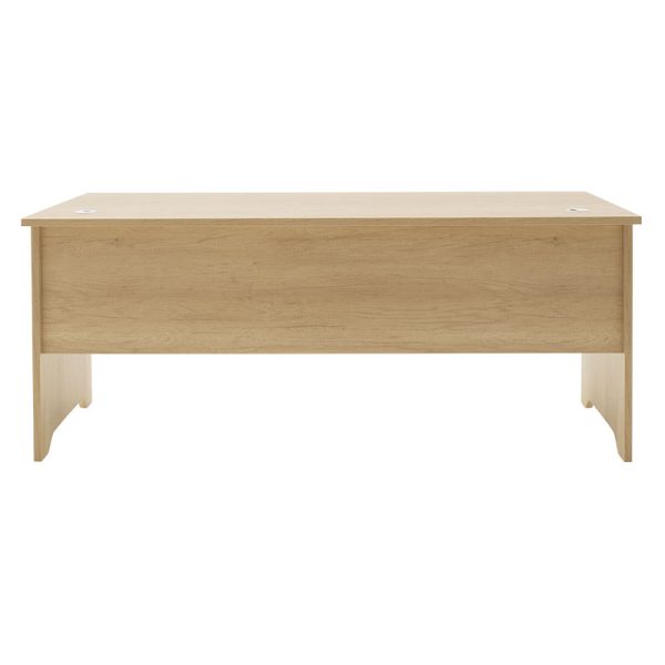 Γραφείο εργασίας επαγγελματικό Amazon  χρώμα sonoma 180x75x75εκ - Image 3