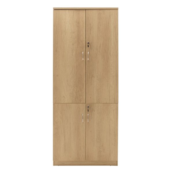 Ντουλάπα γραφείου επαγγελματική Amazon  χρώμα sonoma 80x40x200εκ - Image 4