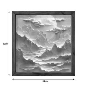 Πίνακας σε καμβά Jedia  με ψηφιακή εκτύπωση 50×3.5×50εκ