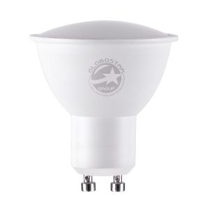 60100 Σποτ LED GU10 MR16 6W 678lm 120° AC 220-240V IP20 Φ5 x Υ5.8cm Φυσικό Λευκό 4500K – 3 Years Warranty