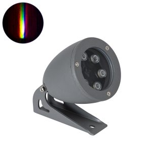 TREELIGHT-TREESPO 90471 Σποτ Φωτισμού για Φυτά – Δέντρα LED 12W 1260lm 15° DC 24V Αδιάβροχο IP67 RGBW DMX512 Dimmable – Γκρι Ανθρακί – Μ9 x Π11 x Υ9cm – 3 Χρόνια Εγγύηση