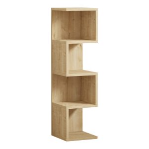 Ραφιέρα επιδαπέδια Pratel  σε oak απόχρωση 25x27x95εκ