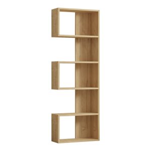 Βιβλιοθήκη Cascade  σε oak απόχρωση 51.8x22x150εκ