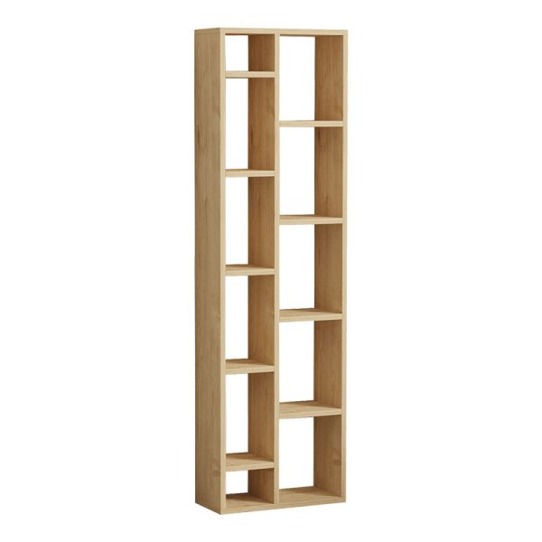 Βιβλιοθήκη Minicu  σε oak απόχρωση  44,4x19,6x150εκ