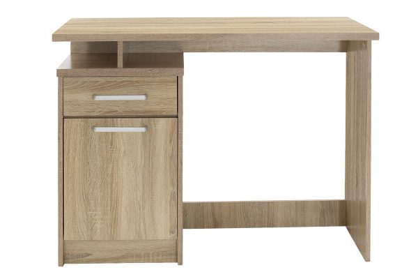 Γραφείο εργασίας Looney  χρώμα sonoma 100x55x75εκ - Image 4