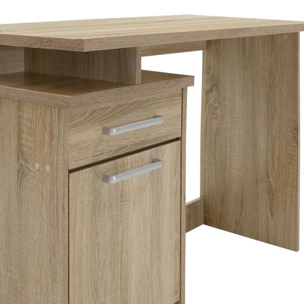 Γραφείο εργασίας Looney  χρώμα sonoma 100x55x75εκ - Image 5