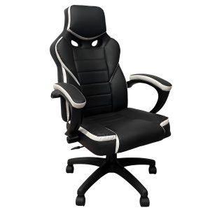 Καρέκλα Γραφείου  Gaming ΚΛΕΟΝΙΚΗ Μαύρο/Λευκό 65x72x118-126cm