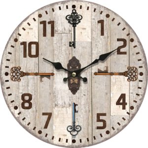 Ρολόι Τοίχου  MDF Φ34×3.8cm