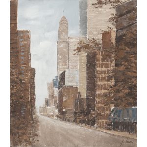 Πίνακας  “Πόλη” Καμβάς 60x90cm