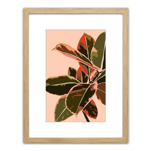 Πίνακας Σε Κορνίζα  Πλαστικό ‘Φυτό II’ 35x45x1.8cm