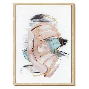 Πίνακας Σε Κορνίζα  “Abstract” Καμβάς 50x70x4cm