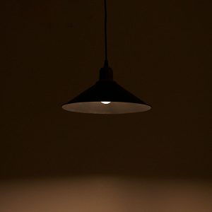 Φωτιστικό οροφής μονόφωτο PWL-0964  Ε27 μαύρο-bronze antique Φ30×14.5εκ