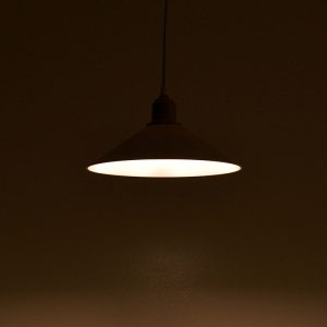Φωτιστικό οροφής μονόφωτο PWL-0964  Ε27 λευκό Φ30×14.5εκ