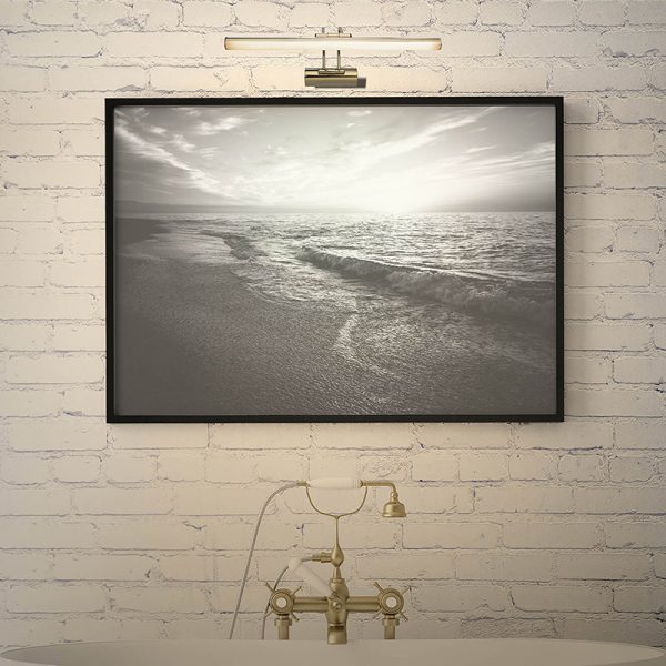 Φωτιστικό τοίχου-απλίκα PWL-1032  LED 7W-GZ-10 χρυσό 35x9x25εκ - Image 2