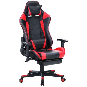 Καρέκλα Γραφείου  Gaming SLIGO Κόκκινο/Μαύρο PVC 70x55x122-131cm