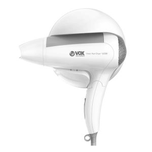 Πιστολάκι Μαλλιών 1600W Με 2 Ταχύτητες 2 Επίπεδα Θερμότητας Λευκό VOX HT 3023 by
