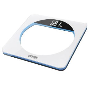 Ζυγαριά Σώματος Ψηφιακή 100g/180kg Λευκό/Διάφανο VOX PW 304 by