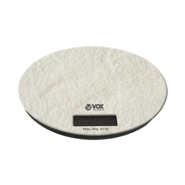 Ζυγαριά Κουζίνας Ψηφιακή 1g/5kg Γυαλί VOX KW 17-09 by