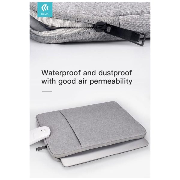 Θήκη Devia Justyle Business Inner MacBook Air 15.4"/ Pro 16.2" Μαύρο - Image 3