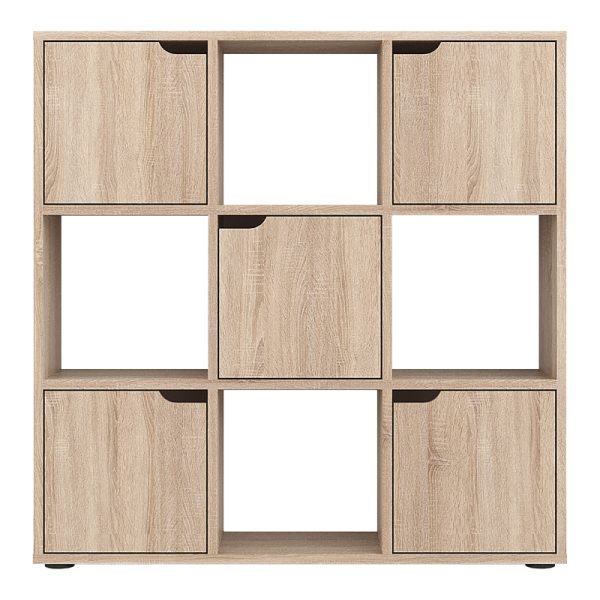 Βιβλιοθήκη Bookel  σε sonoma απόχρωση 88.5x27.5x89.3εκ - Image 3